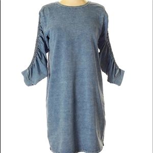 June & Delancey Smock Sleeve Dress